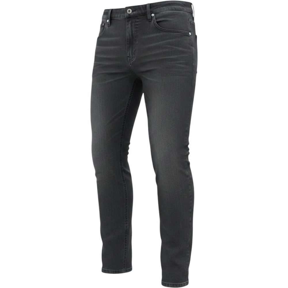 WESC Jeans - Mens Size 34 x 32 - Dark Gray - Eddy Slim Fit- Mid Rise  (5340)